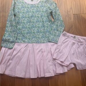 The Proper Peony dress and matching shorts